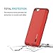 iPhone 6S / 6 Battery Case - ZeeHoo Ultra Slim Extended Battery Case with High Capacity 2000 mAh for iPhone 6S / 6-4.7 inch (Build-in Magnetic Metal for Car Phone Mount Holder) (Red)