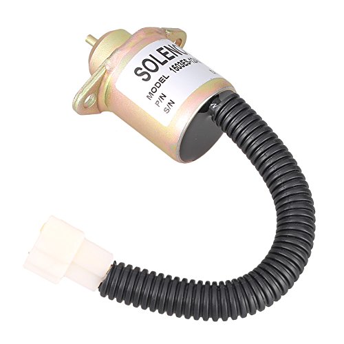 Malloufusa DC 12V Fuel Shutdown Shut Off Solenoid for Kubota Yanmar Synchro Start SA4569T