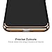 RANVOO iPhone 7 Case, Slim Fit Thin Hard Stylish Cover 3 in 1 Detachable Case, BLACK [CLIP-ON Series]