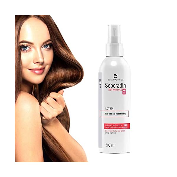 SEBORADIN FORTE Hair Lotion for Hair Loss, Hair Thinning Premium Lotion 200 ml | With Vitamins and Natural Extracts for…