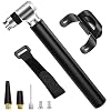 Diyife Mini-Fietspomp 300 PSI, Hogedruk, Handpomp met Houder en Gasnaald, Presta & Schrader-Ventielen, Cilinder van…