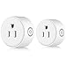 Wifi Smart Plug Smart Socket Works With Alexa Google Home IFTTT Smart Home,WiFi Outlet Remote Control Your Appliances from Anywhere ETL Listed