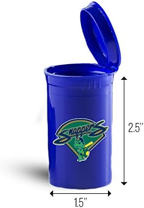 Beloit Snappers MiLB Pocket Size Pill And Vitamin Container ID 2461B