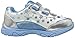 Disney Frozen Elsa and Anna Light-Up Sneaker, White/Blue, 11 M US Little Kid