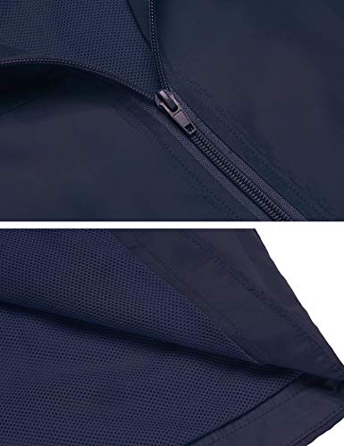 image for ZEGOLO Women's Raincoats Waterproof Windbreaker Lightweight Active Out