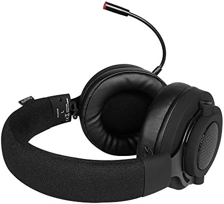 certainPL NUBWO N9 Gaming Headset with Mic for PC, Over-Ear Wired Headset for PC Laptop (Black)