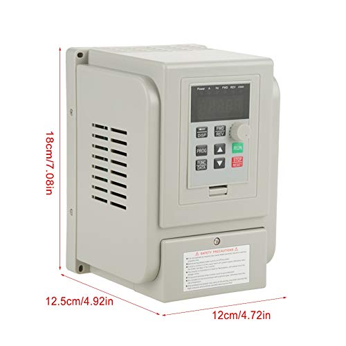 AC 220V 1.5KW Variable Frequency Drive VFD Speeds Controller for 3-Phase Motor for Spindle Speeds Control HUANYANG HY-Series - Thumbnail 7