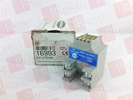 Banner Engineering Pbt 16393 Multi Beam 3 4 Wire Power Block
