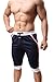ONEFIT Mens Summer Sports Pants Comforbale Beach Pants Dark Blue Large