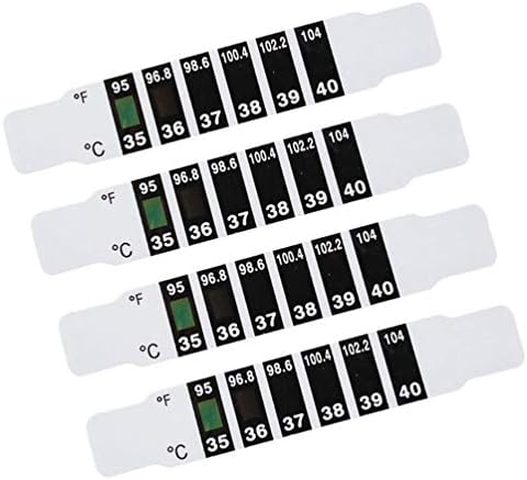 Iplusmile 25pc Kids Baby Voorhoofd Hoofd Strip Stick Ons Stickers Thermometer Koorts Snel Testen Lichaam Baby Kind Kind Volwassen Check Test Temperatuur Monitoring Veilig Amazon Nl