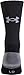 Under Armour Adult Resistor 3.0 Crew Socks, Multipairs , Black/Graphite (6-Pairs) , Medium