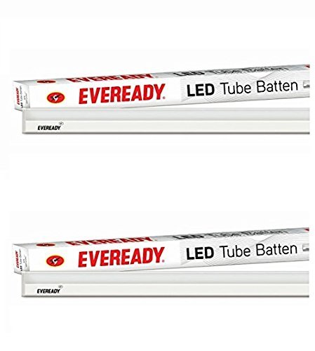 Eveready 18-Watt LED Batten (Pack of 2, Cool Day Light)