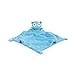 Adorable Soft Blue Security Blanket with Plush Owl For Baby or Toddler