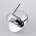KES L6700 Bathroom Single Handle Mixing Valve Body and Trim Round, Polished Chrome