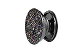 SpinPop Phone Grip and Stand - Textured Sparkle (Black)