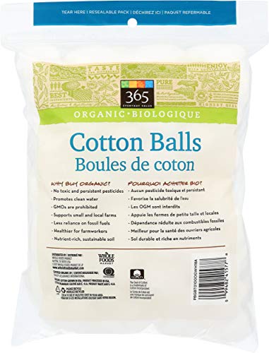 365 Everyday Value, Organic Cotton Balls, 100 ct