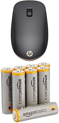 HP Z5000 Wireless Mouse Bluetooth, PC Mouse, PC / Mac, 2 Ways with Amazon Basics Batteries