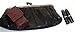 Bare BeYouTY Cosmetic Bag- Lipstick Case Holder -Organizer for Bag or Purse- Durable lipstick holder -with Soft Leather Cosmetic Storage Kit With Mirror 2 Lipstick Case Wine