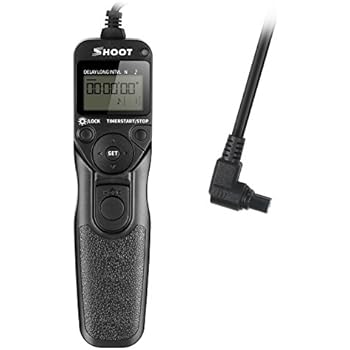 Amazon.com : SHOOT RS-80N3 LCD Timer Remote Controller