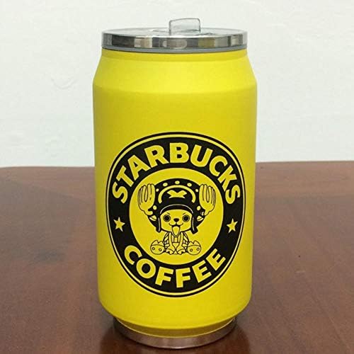 Outdoor Sports Cup One Piece Cup Coffee Cup Cans Anime Cup with lid,300ml,2