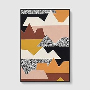 Framed Home Artwork Nordic Style for Living Room Bedroom