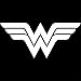 Yoonek Graphics Wonder Woman Decal Sticker for Car Window, Laptop, Motorcycle, Walls, Mirror and More. # 550 (2
