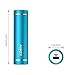 AUKEY 5000mAh Portable Charger, Compact Size Power Bank with 5V/2A Output External Battery for iPhone iPad Samsung Google and More - Blue
