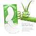Eye Gel Pads, Teenitor Eyelash Extension Gel Patches Kit, Under Eye Patches Lint Free, 50 Set - Green