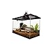 10 Gallon Aquarium Starter Kit Fish Reptile Turtle Habitat Tank Filter Lamp Lid