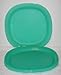 Tupperware Microwave Reheatable Luncheon Plates in Sea Green (SET OF 4)