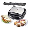 Belaco Sandwich Maker 4 in 1 Sandwich Toaster panini maker Machine Non-Stick Easy Clean triangle waffle maker and shell…