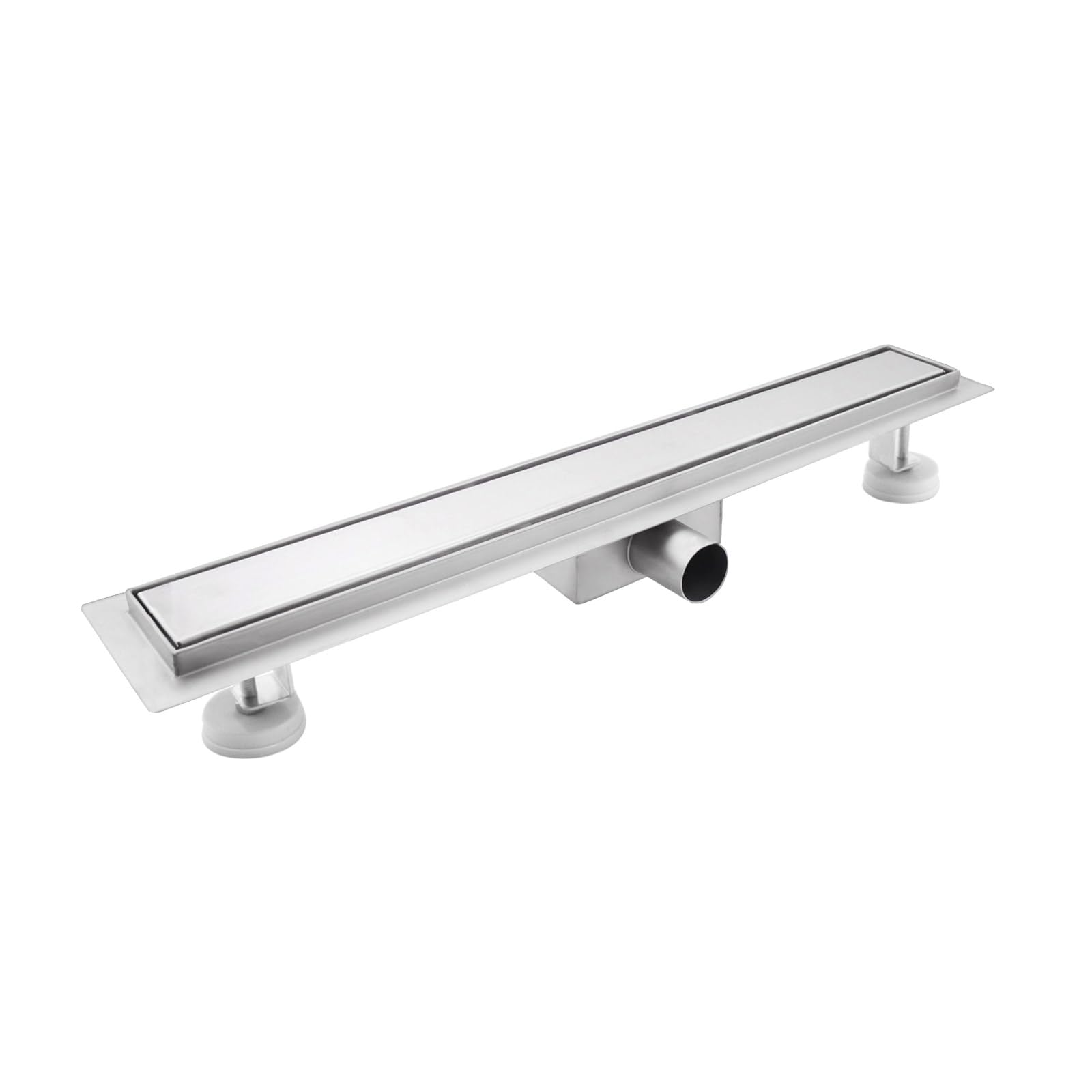 sunrik Linear Shower Drain,2 in 1 Linear Drain 70cm,304 Stainless Steel Floor Drain,Tilable Linear Floor Shower Drain,with Siphon Hair Filter — image 1