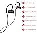 MGcool Bluetooth Earphone, Wireless Earbuds with Mic Sport Stereo Headset, IPX7 Waterproof Headphone for Gym Running,Premium Sound with Bass,Noise Canceling,for iPhone and Android