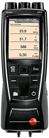 Testo 480 Digital Temperature, Humidity and Air Flow Meter