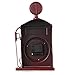 Lily’s Home Antique Inspired English Red Gas Pump Mantle Clock 13 Inch