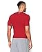 Under Armour Men's CoolSwitch Short Sleeve Compression Shirt, Red/Reflective, Large