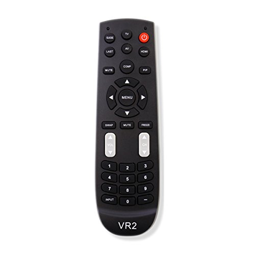 ZdalaMit New Replacement VR2 TV Remote Control for Vizio VECO320L VECO320L1A VL260M VL320M VL370M VO320E VO370M VO420E VP322 VECO320LHDTV VP422HDTV10A VP322HDTV10A VP323HDTV10A VP422