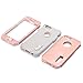 iPhone 6S Plus Case, Pandawell Shockproof Hybrid High Impact Hard Plastic+Soft Silicon Rubber Armor Defender Case Cover for Apple iPhone 6S Plus/6 Plus 5.5 inch (Rose Gold)