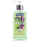 Softsoap Liquid Hand Soap, Wild Basil and Lime, 10 Ounce (Pack of 6)