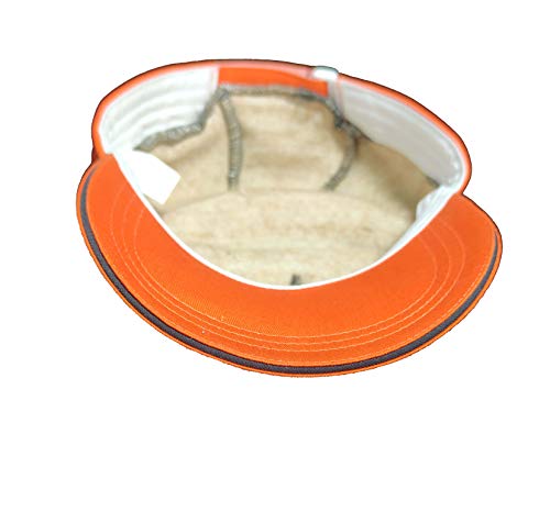 Men\'s Novelty Flair Spiked Hair Visor Sun Funny Golf Hats Fake Wig Peaked Adjustable Baseball Caps