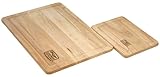 Chicago Cutlery 2-Piece Woodworks Rubberwood Set