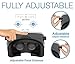 virtual reality Glasses Funtec VR headset Google Cardboard 360 degree Viewing Immersive VR Goggle Box for 3D Movies and Video Games with bluetooth remote control Compatible with Smartphone 3.5-6.inch