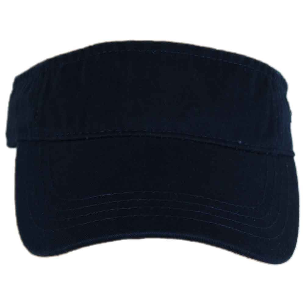 cotton visor hats