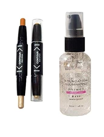 concealer primer highlighter