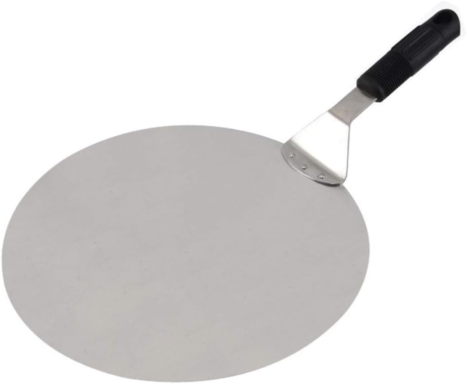 KINTRADE Stainless Steel Round Pizza Peel 12” Baking Shovel Paddle Cake Lifter Transfer Amazon