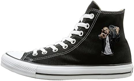 NGGHF Eminem High Top Sneakers Canvas Shoes Design Sport Shoes Classic Unisex Style Size 35
