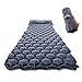 ZOOOBELIVES Ultralight Sleeping Pad with Pillow– Inflatable Camping Mat for Backpacking, Traveling and Hiking, Compact and Portable Multiple Color Options