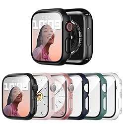 6 Pack Case with Tempered Glass Screen Protector