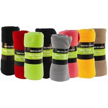 50 x 60 Inch Ultra Soft Fleece Throw Blanket Wholesale Case Pack 24