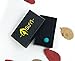 Suyi Women Choker Genuine Leather Turquoise Pearl Choker Necklace with Turquoise 16